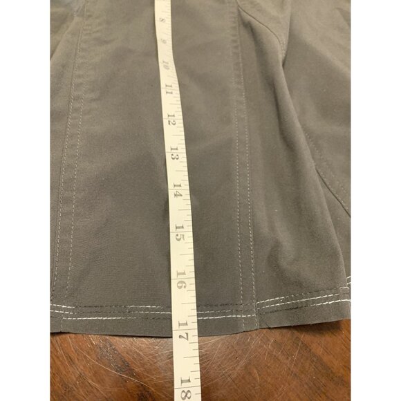 Title Nine Baltic Nimblene Swing Skort Size 2 A-Line Snap & Zip Closure Gray - Picture 6 of 8